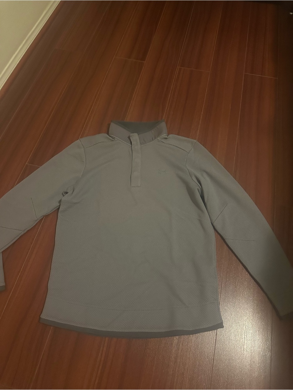 Under Armour Golf Men's Gray Half-Zip Pullover Sweater
